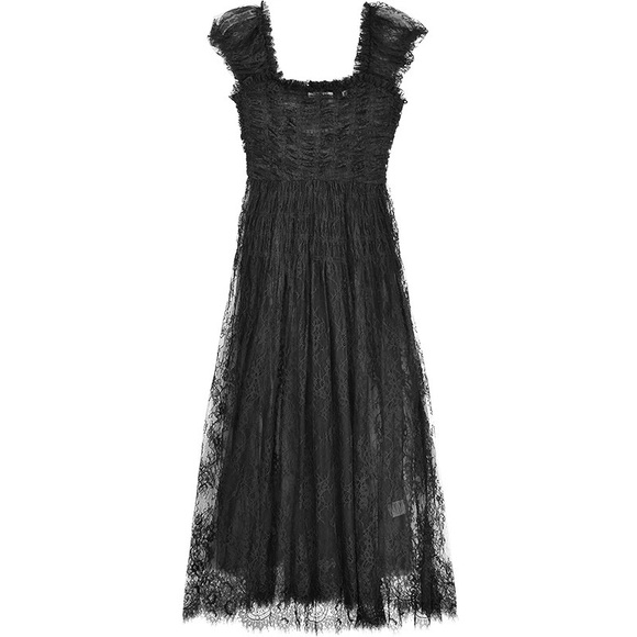 DÔEN Pamelina Dress NWOT - Black Lace - Picture 6 of 11